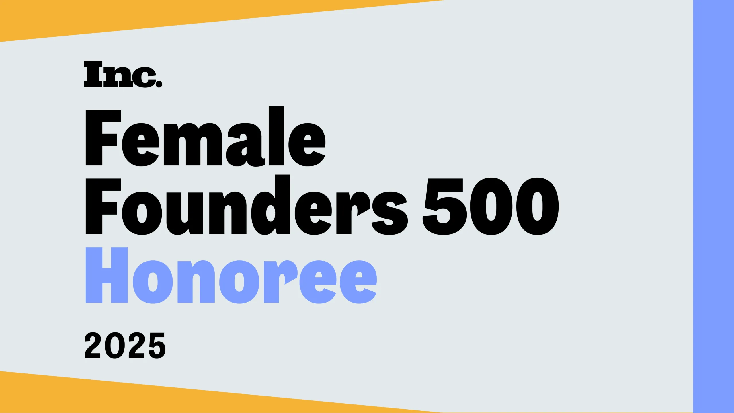 Kristina McCoobery and INVNT take the spotlight for Inc.’s Female Founder’s 500 List